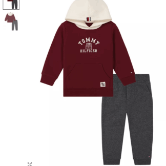 Tommy Hilfiger set trening visiniu/gri