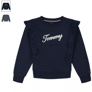 Tommy Hilfiger bluza de trening ruffle navy