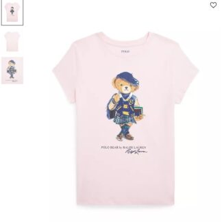Ralph Lauren tricou urs roz