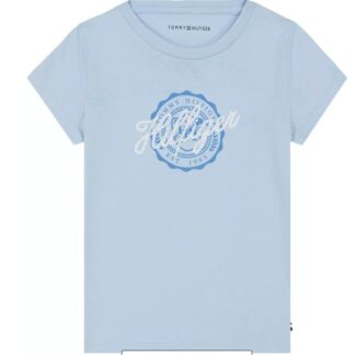 Tommy Hilfiger tricou bumbac cu logo cusut