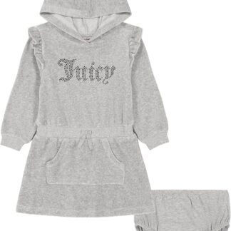 Juicy Couture rochie velour cu gluga