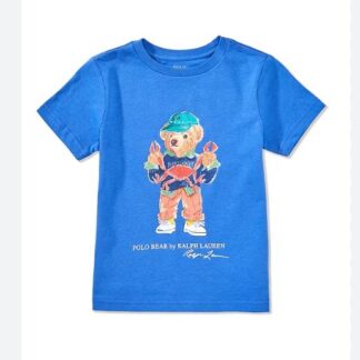 Ralph Lauren tricou urs albastru crab