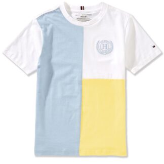 Tommy hilfiger tricou bumbac colorblock