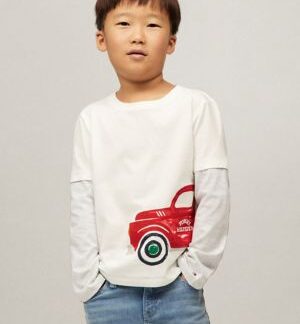 Tommy Hilfiger tricou holiday truck