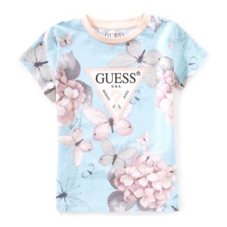 GUESS tricou flori si fluturi