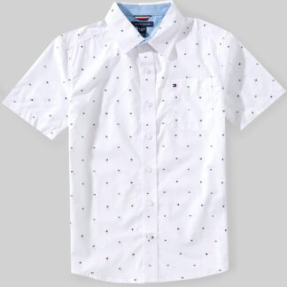 Tommy Hilfiger camasa bumbac cu maneca scurta