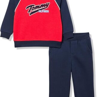 Tommy Hilfiger set trening rosu/navy