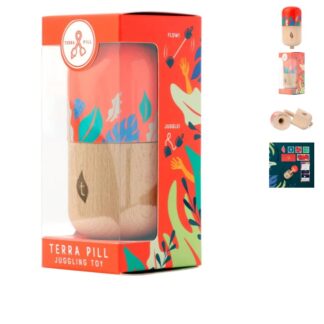 Terra Midsize Pill - Flora - Coral kendama