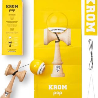 Krom Pop LOL kendama galben