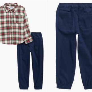 Original Penguin set camasa si pantaloni 100% bumbac