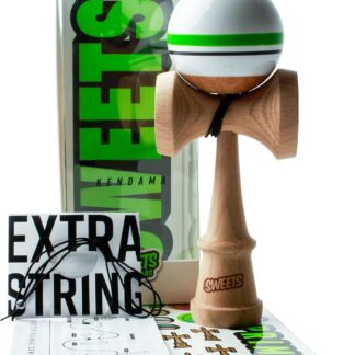 Sweets Kendamas Boost Sport Stripe Kendama verde