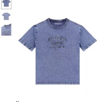 GUESS tricou bumbac model denim