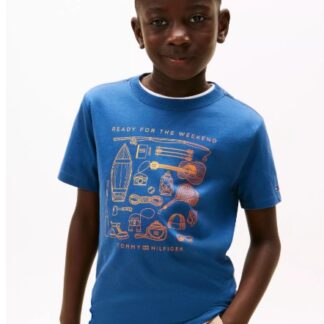 Tommy Hilfiger - tricou bumbac ready for the weekend -