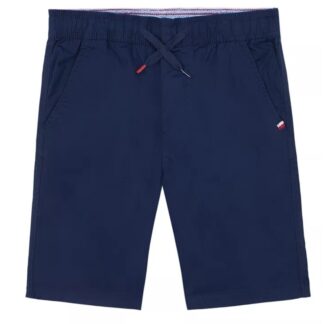 Tommy Hilfiger pantaloni scurti navy bumbac