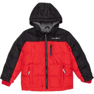 Eddie Bauer geaca de iarna cu sherpa si puf si pene