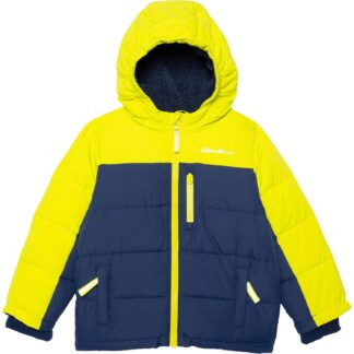 Eddie Bauer geaca de iarna cu sherpa si puf si pene