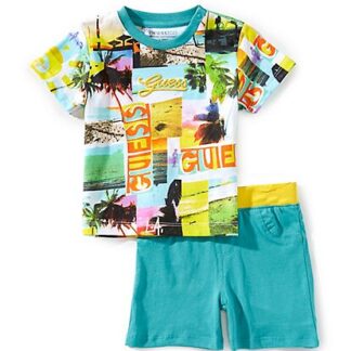 GUESS set tricou si pantaloni scurti