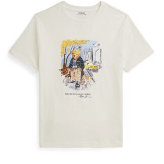 Ralph Lauren - tricou model urs alb