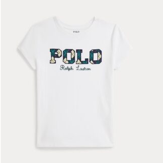 Ralph Lauren tricou logo alb
