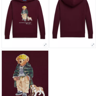 Ralph Lauren hanorac urs visiniu