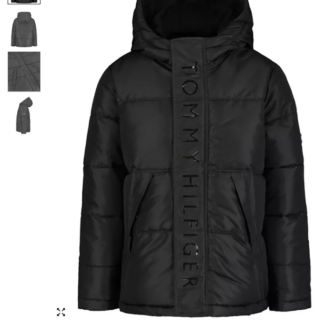 Tommy Hilfiger geaca groasa de iarna neagru