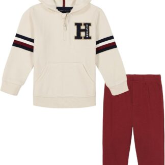Tommy Hilfiger set trening alb/visiniu