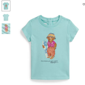Ralph Lauren tricou urs surf